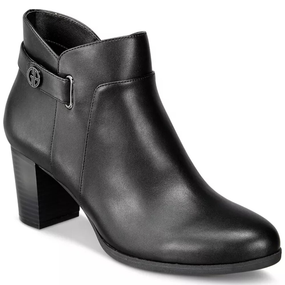 Giani Bernini Memory Foam Artemyss Booties Chocolate Size 8M - F53